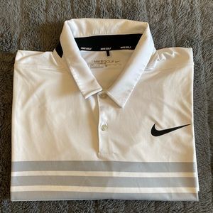 Men Nike Golf White Polo